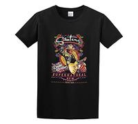 Fashion Men's T-Shirt Carlos Santana Tour 2019 Crew Neck Tops Tee Black 3XL