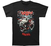 Fashion Men's T-Shirt Exodus Men's Piranha T-Shirt Men Cotton T Shirt Casual Shirts XL