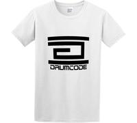 Fashion Men's T-Shirt Fashion Men's T-Shirt ITU DJ Bobo Planet Colors White Manches Courtes(X-Large)