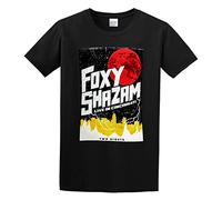 Fashion Men's T-Shirt Foxy Shazam Electric Citizen Band Crew Neck Tops Tee Black XXL