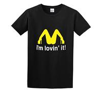 Fashion Men's T-Shirt Im Lovin It Rude Inappropriate Sex Crew Neck Tops Tee Black L