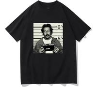 Fashion My Name is Earl Pattern T Shirt Summer Men Unisex Hip Hop Style Tees Harajuku Retro Tops Black 3XL