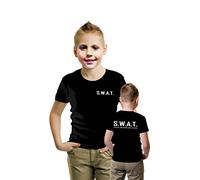 Fashion Oasis Garçons Hommes 3 pc SWAT Vestes Lunettes et Casquette de Baseball Ensemble Police Costume de Déguisement