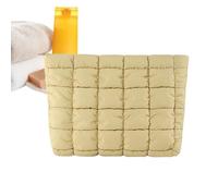 Fashion Pouch - Solid Color Quilted Bag, Large Capacity Clutch, Feature for Birthday Christmas Cosmetic Toiletry Personal Accessories, Women Phone Glasses,Multi Color