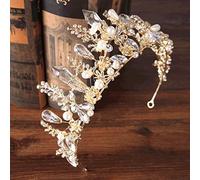 Fashion Rhingestone Shinestone Crown Princess Tiaras HairBand Wedding Weddal Bridal Bandband Accessoires