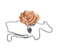 Fashion Rose Evening Sac à main avec Stral Président Petit Sac à bandoulière Parfait pour la mariée et le bal de fin d'année Sac de demoiselle d'honneur, abricot