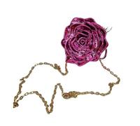 Fashion Rose Evening Sac à main avec Stral Président Petit Sac à bandoulière Parfait pour la mariée et le bal de fin d'année Sac de demoiselle d'honneur, Electroplated Rose R