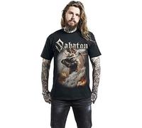 Fashion Sabaton Shiroyama T-Shirt Casual T Shirts Men O Neck New Brand Shirts Short Sleeve Printed T-Shirt Black L