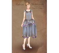 Fashion Sketchbook Figure Drawing Poses For Designers: Small Sketchbook With Fashion Sketch Templates With 1920 Vintage Style Illustration