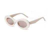 Fashion Small Oval Sunglasses Women Men Trendy Purple Cat Eye Sun Glasses Female