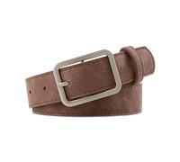 Fashion Square Pin Buckles Belts Women Silver Buckle for Jeans Retro Wild for Waistbands Student Strap(Coffee)
