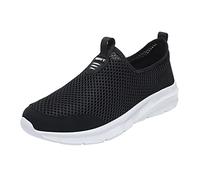 Fashion Summer Men Respirant Mesh Shallow Casual Shoes Sneaker Case for Men, blanc, 42.5 EU