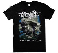 Fashion T-Shirt Archspire Relentless Mutation Aust Tour Death Metal Black XL
