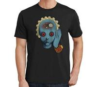 Fashion T-Shirt Fantastic PlanetPlanete Sauvage Science Fiction Tiwa Headphones Black Black XL