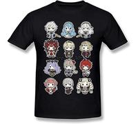 Fashion T-Shirt Fire Emblem FatesFor Men Short Sleeve Cotton Custom Black S