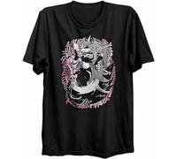 Fashion T-Shirt Hazbin Hotel-Vivziepop Merch Loona Lying Bones Black XL