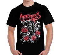 Fashion T-Shirt Men T-Shirt Fashion Shirt Men Casual Shirt Motionless in White Creatures Sketched Graphic Mens T Shirt Black XL