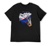 Fashion T-Shirt Men's Dokken Tooth and Nail Rock N Roll Music Band Merch Black M