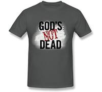 Fashion T-Shirt Men's Gods Not Dead Film Black L