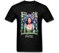 Fashion T-Shirt Men's Marina and The Diamonds Neon Nature Tour Black XXL