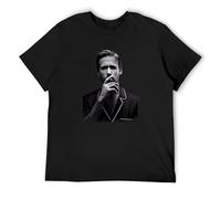 Fashion T-Shirt Ryan Gosling Fan Cult Actor Black S