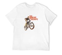 Fashion T-Shirt The Great Escape Movie Film Graphic horSleeve Unisex Black S