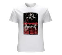 Fashion T-Shirt Tom Waits Blues Rock Black 3XL