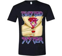 Fashion T-Shirt Twisted Sister Love is for Suckers Black S