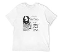 Fashion T-Shirt Unisex White Billy Connolly Big Yin Sorry If I Depressed You Black 3XL