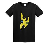 Fashion T-Shirts Starcraft 2 Protoss Vintage Logo Black 3XL