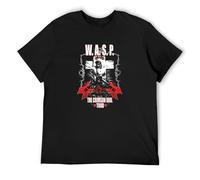 Fashion T-Shirts Wasp W.A.S.P. Crimson Idol Tour Black S
