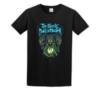 Fashion The Black Dahlia Murder Miasma Punk Rock Unisex 100% Cotton Short-Sleeve T-Shirts Black XXL