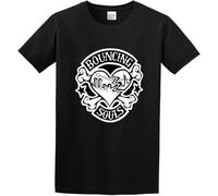 Fashion The Bouncing Souls Artist Normal 100% Cotton Tshirts Men Manches Courtes(Large)