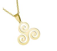 Fashion The Movie Triskele Triskelion Inspiré Collier avec pendentif pour bijoux ronds