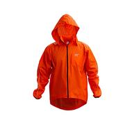 Fashion Track Veste de cyclisme légère et imperméable pour homme avec capuche détachable - Haut de course haute visibilité unisexe - Coupevent, réfléchissant avec 2 poches intérieures et 1 poche
