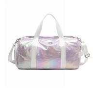 Fashion Travel Bags for Women Large Capacity Hand Luggage Waterproof Weekend Sac Voyage Female Messenger Bag Dry and Wet(Purple)