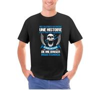 Fashion Tshirt Mes Cicatrices Racontent Une Histoire Elles sont des Souvenirs Front Version Men Funny T Shirt