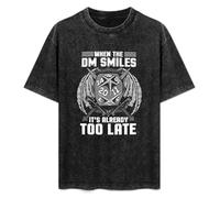 Fashion Tshirt When The DM Smiles - It's Already Too Late - Standard T-Shirt Black 3XL