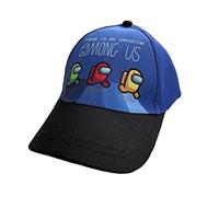 FASHION UK Among Us Casquette de baseball, bleu foncé, 54