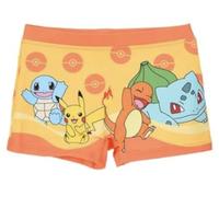 Fashion UK Boxer de bain Pokémon, Orange, 104