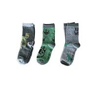 Fashion UK Chaussettes enfant Dinosaures - Chaussettes enfant Dinosaures - Chaussettes mignonnes garçon - Chaussettes enfant idée cadeau officielle, multicolore, 23-26