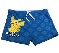 Fashion UK Costume Pokémon Enfant - Maillot de Bain garçon - Costume Piscine Enfant - Pokeball Pokemon Pika Pika Pikachu - Boxer de Bain garçon (5 Ans)