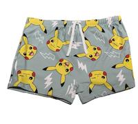 Fashion UK Pokemon Pika Boxer de bain, bleu clair, 5 ans