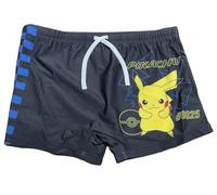 Fashion UK Pokemon Pika Boxer de bain, Noir , 140 cm