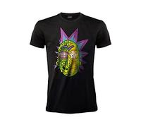 Fashion UK T-Shirt Rick and Morty. T-Shirt Mutant Rick Noir. Maillot Unisexe, Adulte et Garçon. (XL)