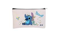 FASHION YO Grande trousse à crayons 3D pour filles et garçons - Château de princesse - Grande capacité - Étanche - Fournitures scolaires - Papeterie, Stitch 02, Grande trousse à crayons 3D pour filles