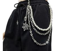 Fashionable Layered Metal Bowknot Chain Belt Stylish and Easy to Pairing with Various Outfit for Women Men Everyday Use Fashion Belt Chain for Women