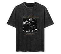 Fashionable Men's Retro T-Shirt Clan of Xymox Creatures Cotton T-Shirt Black XXL