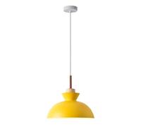 Fashionable Personalized Chandelier. Hanging Light with E27 Base, Creative Pendant Lamp, Minimalist Nordic Lighting Fixture for Kitchen, Bedroom, Dining Room, Restaurant(Yellow)