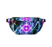 FashionableEight Dimensional Space Sac banane léger et confortable, adapté pour les voyages, le shopping, le cyclisme et le fitness